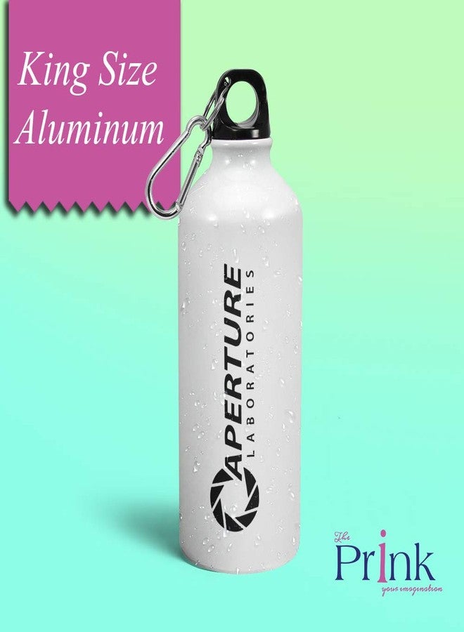 Prink Aperture Laboratories Printed Water Bottle | Sipper Bottle | Water Bottles | Sippers |600ml - Image 2